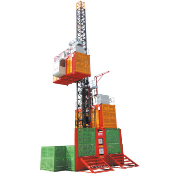 CE Double Cage Construction Hoist